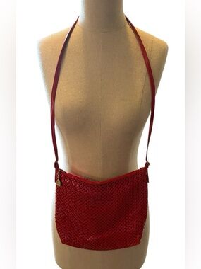 Whiting and Davis Metal Mesh Crossbody Purse